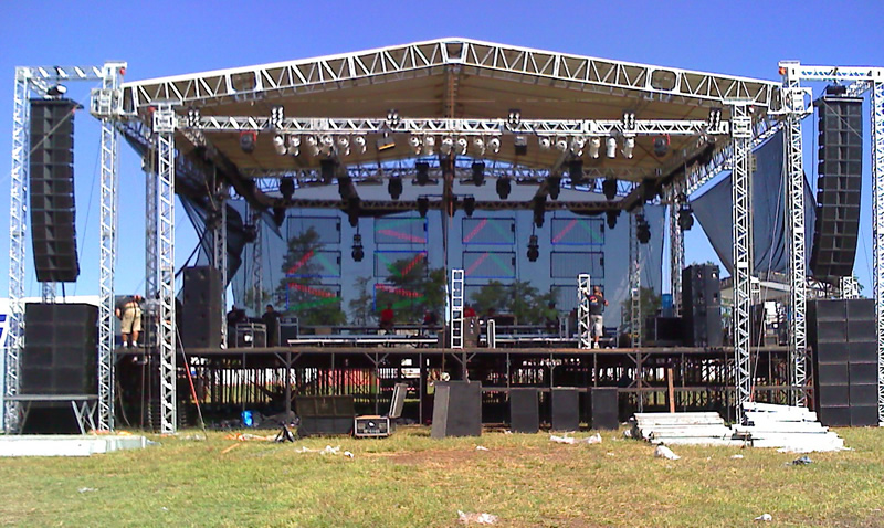 Estrutura de palco